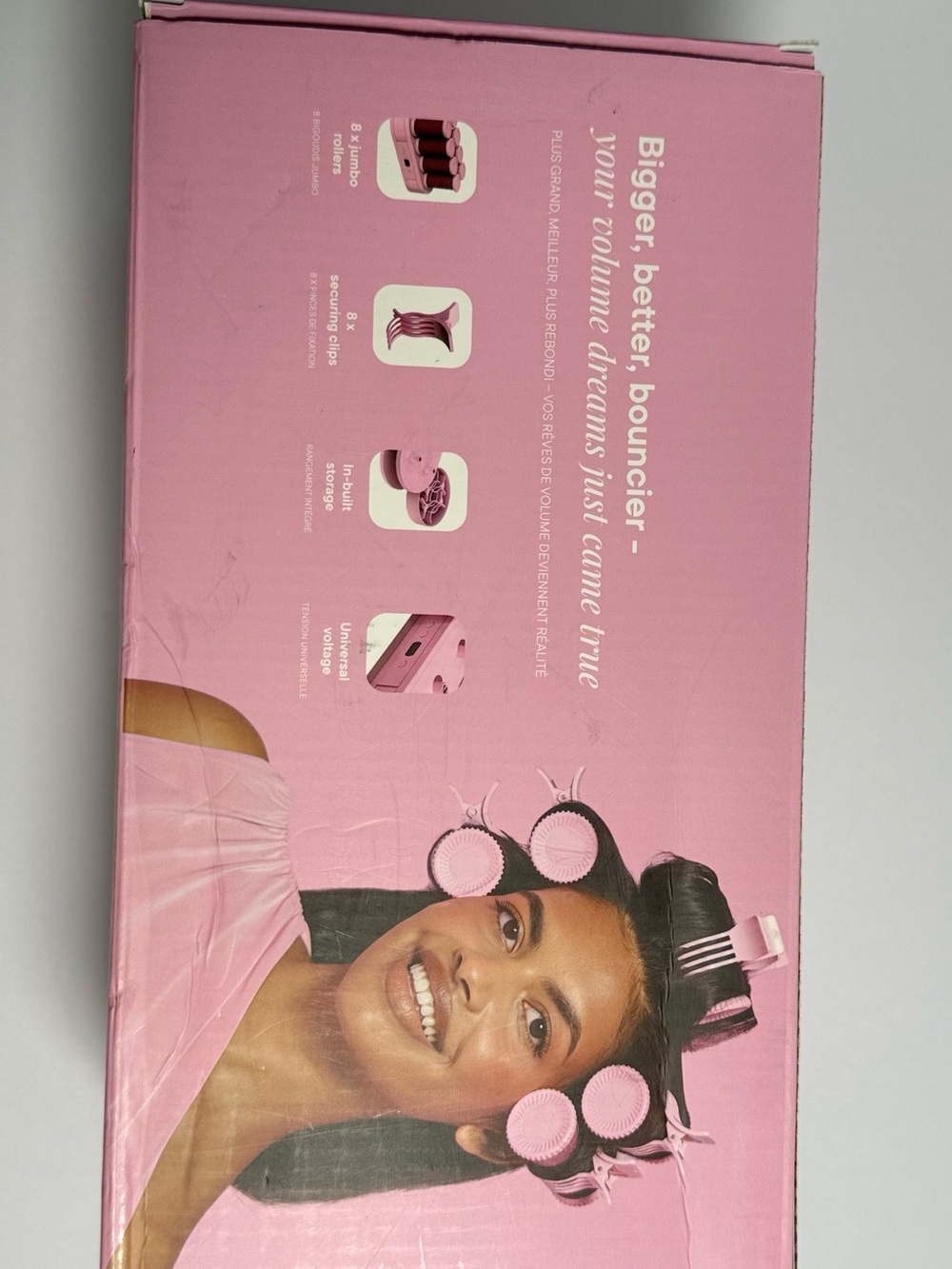 Digital Jumbo Hair Rollers - Pink - Picture 2 of 9